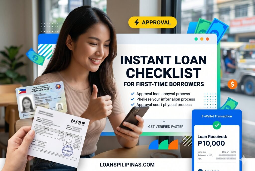 ⚡ Instant Cash Loan Requirements Philippines for First-Time Borrowers: Approval Checklist That Helps You Get Verified Faster
