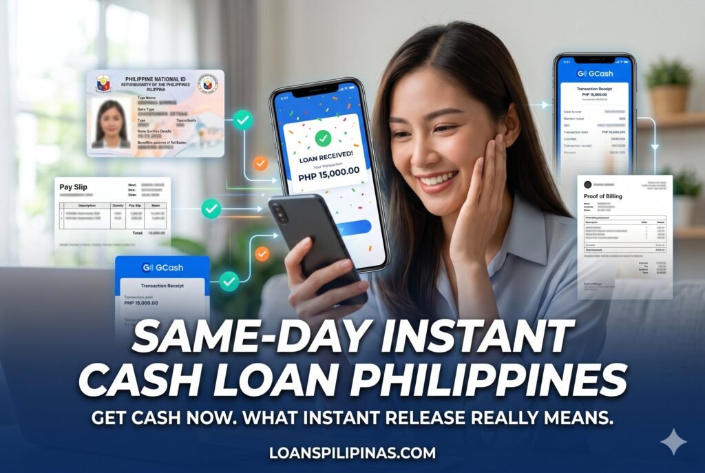 Same-Day Instant Cash Loan Philippines: What "Instant Release" Really Means