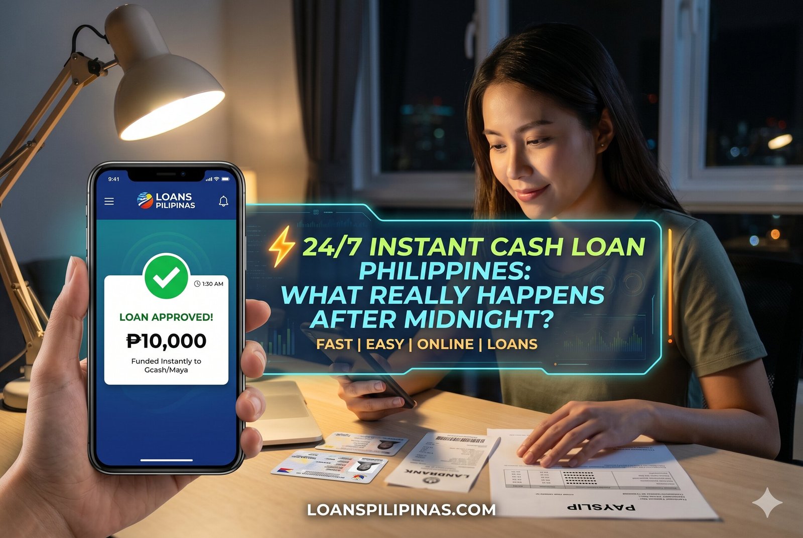 24/7 Instant Cash Loan Philippines: What Really Happens After Midnight